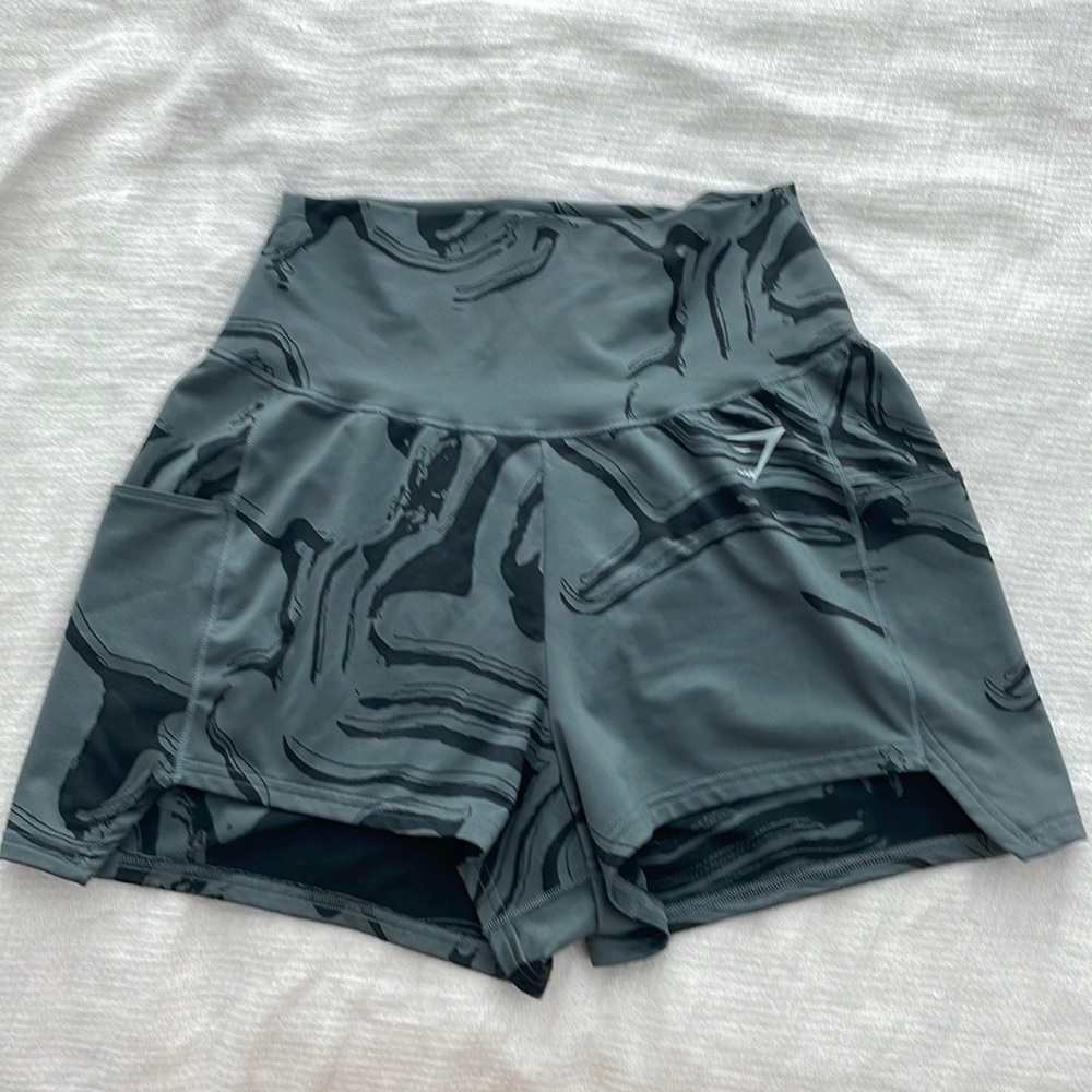 Gymshark Power Jacquard Shorts Size S
